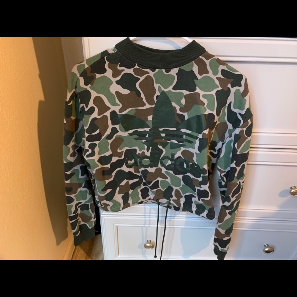 Adidas Cropped Sweatshirt